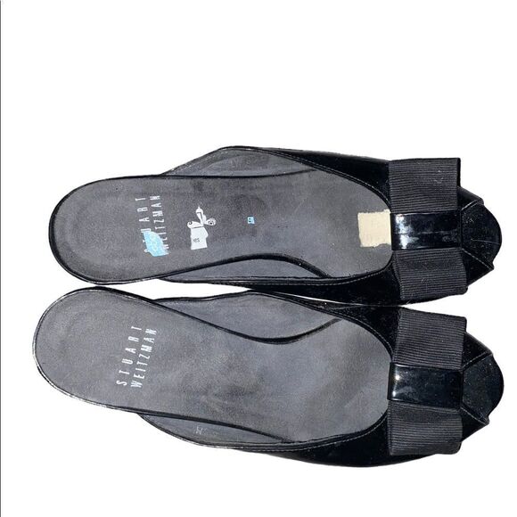Stuart Weitzman Patent Leather Shoes Size 6.5 M - Picture 3 of 5